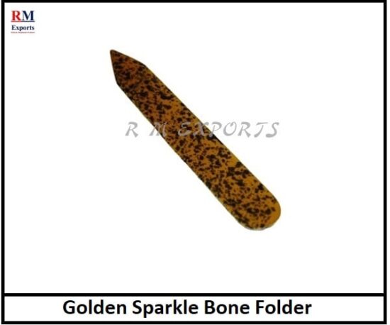 Golden Sparkle Bone Folder
