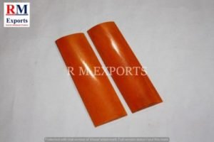 Amber Orange Bone Knife Scales
