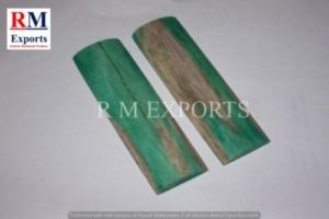 Aqua Grey Bone Knife Scales