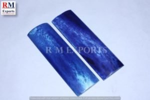 Navy Blue Bone Knife Scales