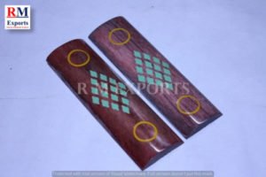Mahagony Bone Knife Scales
