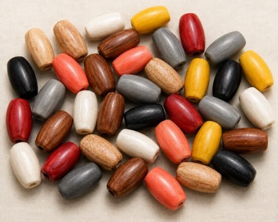 Oval Bone Beads