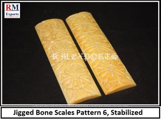 Jigged Bone Scales Pattern 6