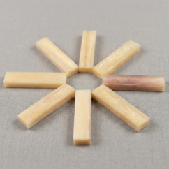 Unbleached Bone Nut Blanks