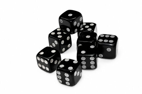 Acrylic Resin Double Ring Pip Dice