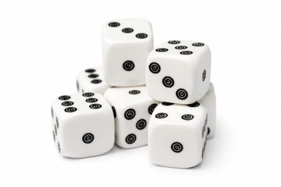 Acrylic Resin Double Ring Pip Dice