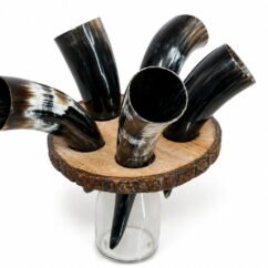 5 Shots Drinking Horn