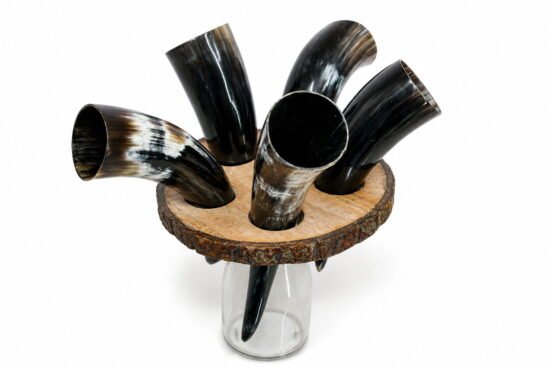 5 Shots Drinking Horn
