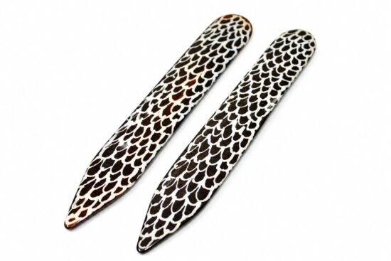 Batik Royal Serpent Bone Folder