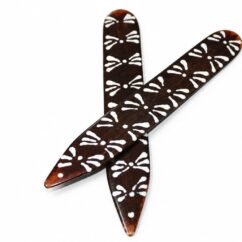 Batik Starburst Bone Folder